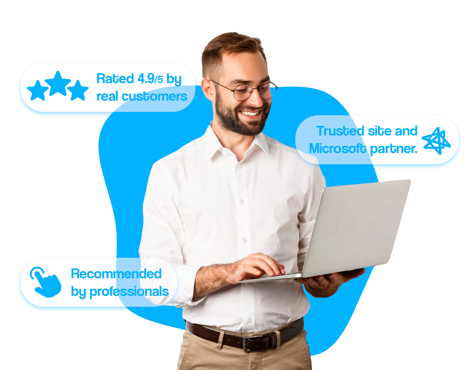 Digital software delivery illustration