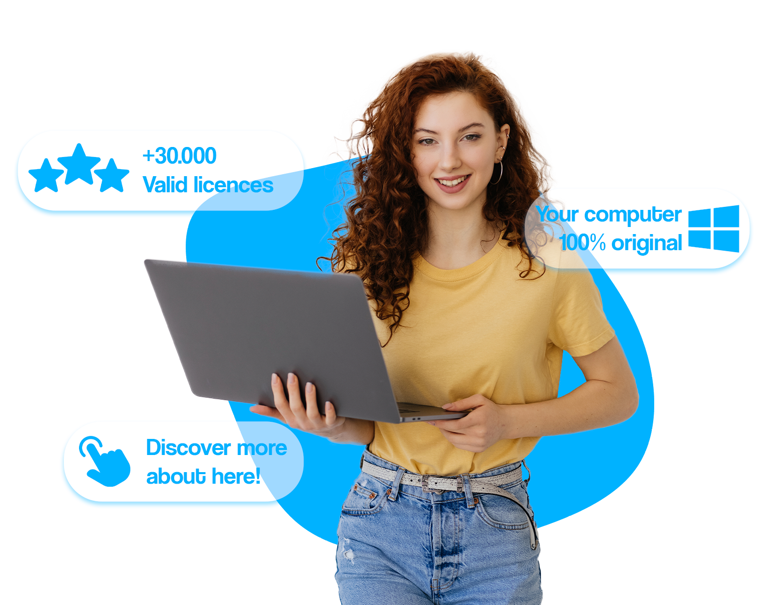 Digital delivery concept illustration