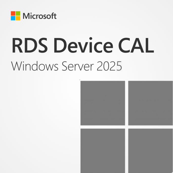 Device CAL for Windows Server 2025 Remote Desktop Services (RDS) - 5 Devices - Image 1