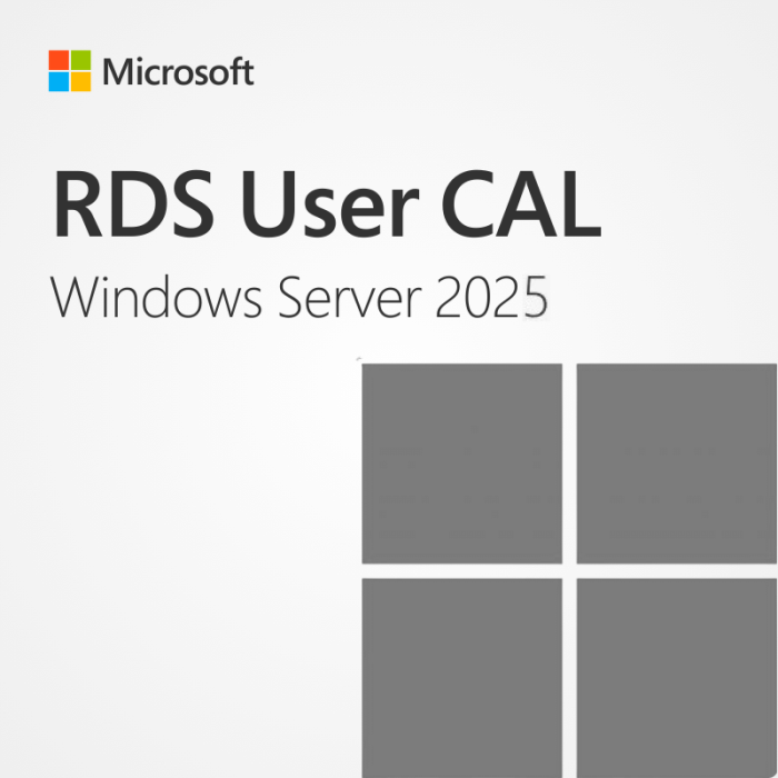 User CAL for Windows Server 2025 Remote Desktop Services (RDS) - 5 Users - Image 1